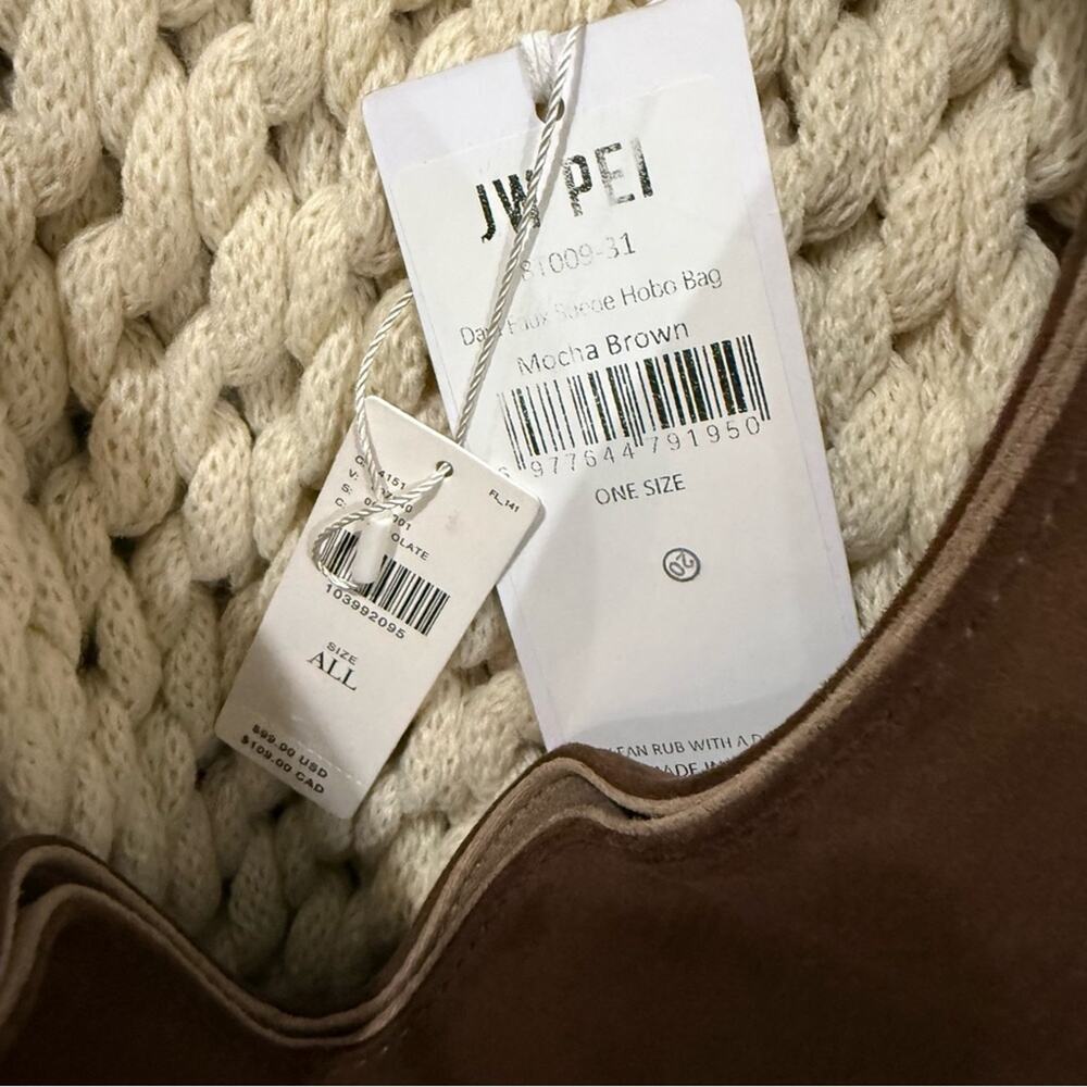 JW PEI Dara Faux Suede Slouchy Bag - Picture 5 of 5